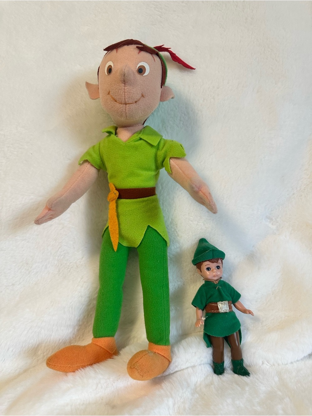 Green Peter Pan Plush Doll Set
